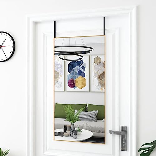 sofutoo Enhance Your Space with Gold Door Mirror, 19.7