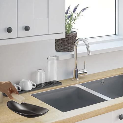 Yeeliv Black Ring Dish Key Dish for Hallways, Jewelry Tray Key Tray Organizer,Bathroom Room Hallway Decorative Accessories Key Dish,Key Bowl for Hallways,Jewellery Dish(Oval) - Cosy Home Interiors Yeeliv Black Ring Dish Key Dish for Hallways, Jewelry Tray Key Tray Organizer,Bathroom Room Hallway Decorative Accessories Key Dish,Key Bowl for Hallways,Jewellery Dish(Oval) - Image 4