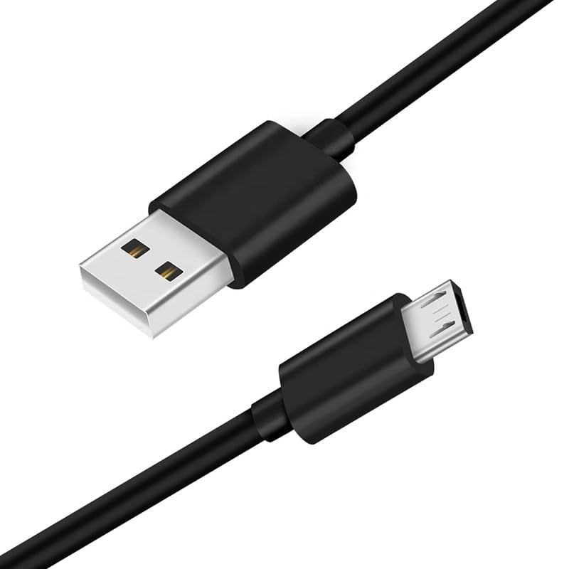 Image of Supercharge USB-A to Micro USB Fast Charging Cable |480mbps Support| Compatible Will All Xiaomi | Redmi | Mi Micro USB Devices, Black