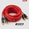 Install Link Audio Cable RCA for Subwoofer or Stereo Cable, 2-Channel, 20ft
