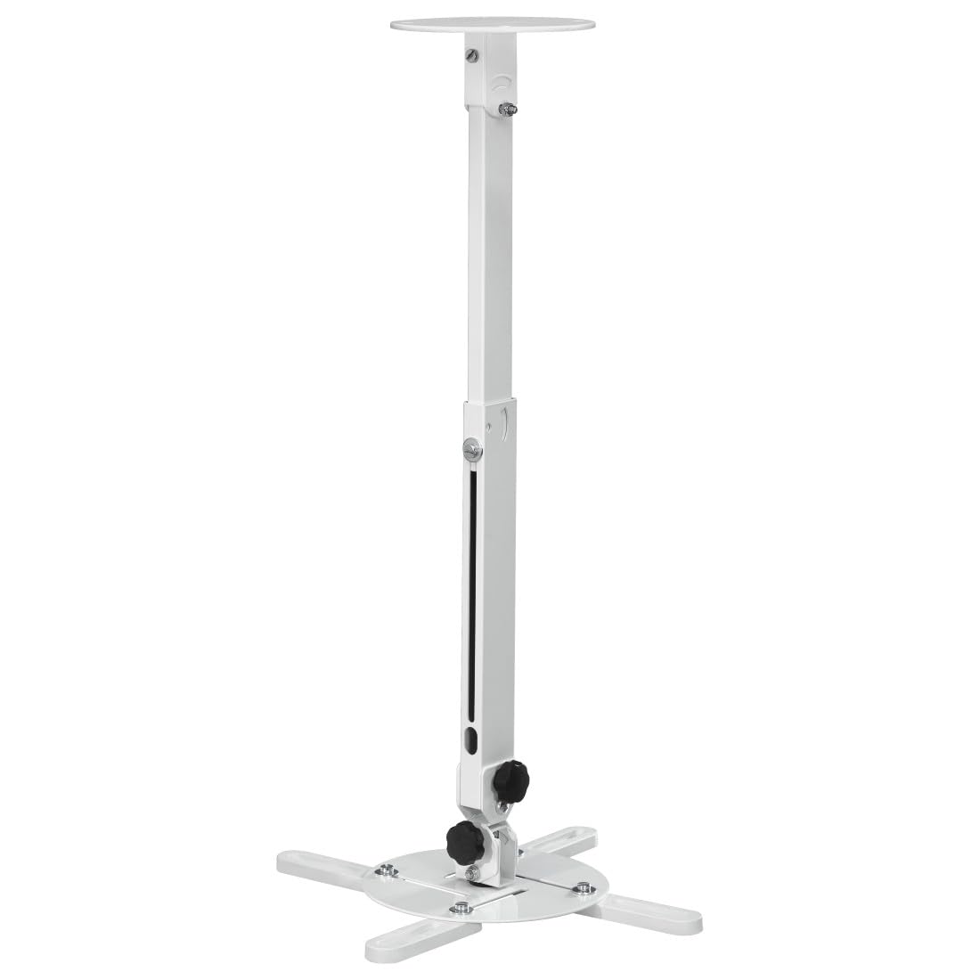 Hama Uchwyt do Projektora, Wychylny, Regulowany, Montaż na Sufit i Ścianę, Udźwig do 15 kg, Obrót 360°, Biały