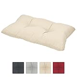 TEXTIL ECOLÓGICO & MADE IN EUROPE  Puede lavar los cojines lounge a 30° y a mano, pero no se recomienda el planchado ni el uso de suavizante. Los cojines constan del certificado de textil ecológico "OEKO-TEX Standard 100" con el número 15.HBG.64485