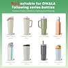 Funda protectora de silicona para Owala 24oz 32oz 40oz FreeSip y Twist & Flip | Manga inferior más alta para máxima protección contra abolladuras, antiarañazos, antideslizante y antirruido, accesorios base para Owala 8