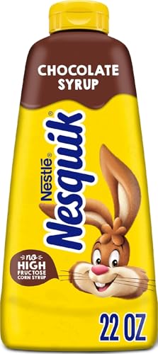 Image of Nesquik Chocolate Flavored Syrup, 22 Fl Oz | Chocolate syrup for milk or ice cream; 22 fl oz squeeze bottle
