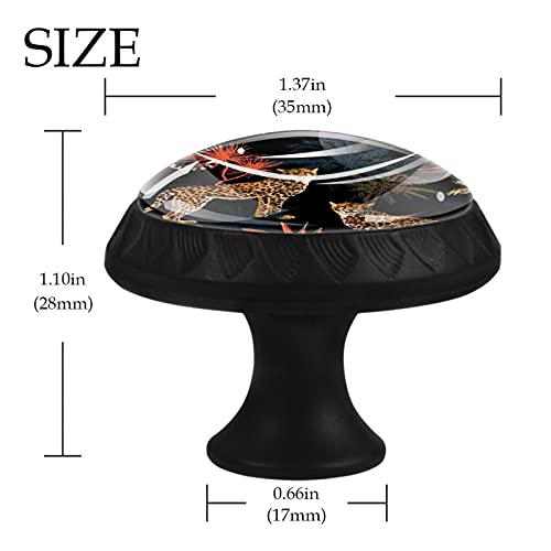 Boutons de tiroir léopard africain pour relooker facilement une commode unie - 5