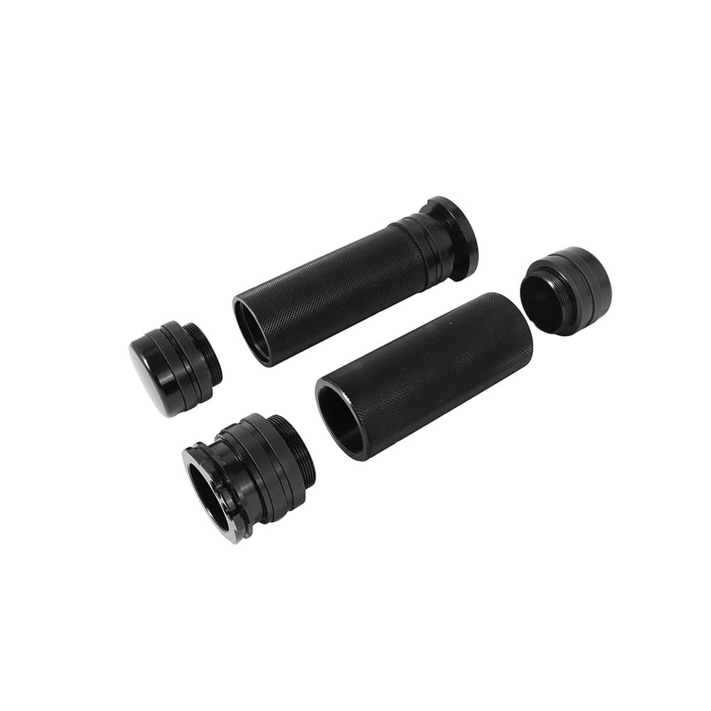 Moto 25 Millimetri 1 "Maniglia Nero CNC Manopole Per Har&ley Touring Sportster Dyna Softail SuperLow Fat Boy Breakout FLHX FLHR Manopole manubrio