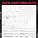 BDFHYK 5x112mm Wheel Spacers 12mm Hubcentric Wheel Spacer with Compatible with Audi A3 A4 TT,Compatible with Volkswagen Phaeton CC Beetle, Forged 5 Lug Wheel Adapters 66.56 mm Hub Bore, Set of 2