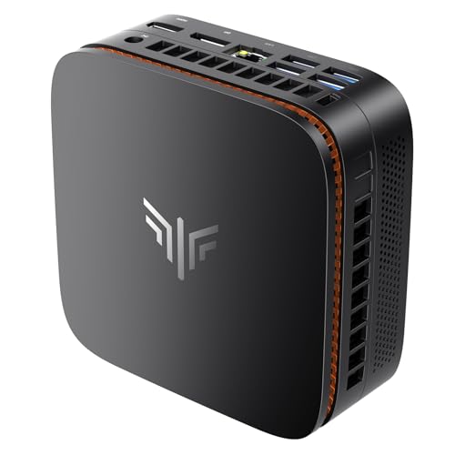KAMRUI Pinova P1 Mini Computer for Business, Home, AMD Ryzen 4300U (Beats i3-10110U/3500U), 16GB DDR4 RAM 256GB SSD, Mini Desktop Computer Support Triple 4K, USB-C, WiFi, Bluetooth, Ethernet