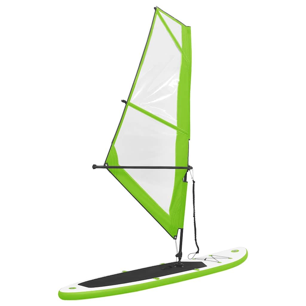 Tabla de surf hinchable con vela de 330 cm, juego completo para deportes acuáticos, incluye bomba, remo, bolsa y kit de reparación