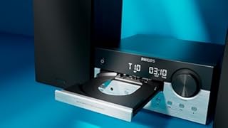 Philips TAM4205M2 Sistema Micro Hi-Fi – 80W, Altoparlanti Bass Reflex, CD, FM, USB, Audio-in, Bluetooth 5.4, Auracast, Digital Sound Control, Telecomando, Imballaggio ecologico