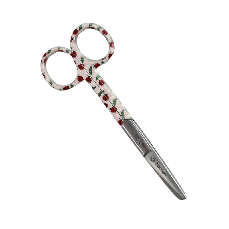 Krankenschwester scheren set "Weißer Marienkäfer" – Verbandschere – Krankenpfleger scheren set – Schere Krankenschwester – erste-hilfe-schere – pflegekraft geschenk – pflegeschere - bandagenschere