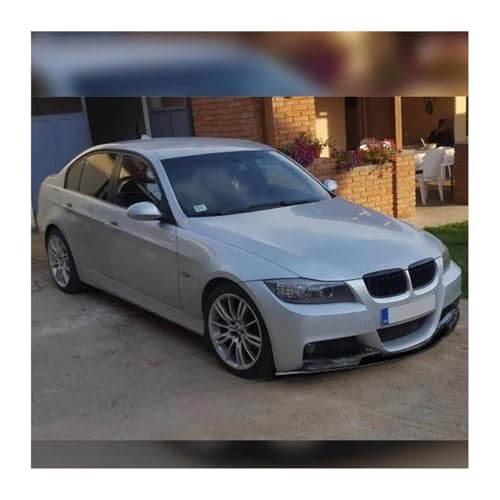 Lèvre de pare-chocs avant réglable E90 E91 style carbone - 5