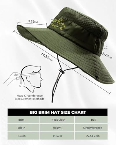 Image of Unisex Cotton Classic Camouflage Hat Summer Sun Protection Packable Beach Hat UPF 50+ Bucket Hat for Fishing Hiking Hunting Safari