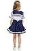 lontakids Girls Sailor Costume Kids Japanese School Uniform Kawaii Cosplay Navy Outfit Dress (Girls, 7-9 Years)