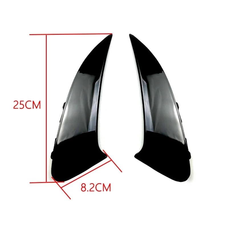 Divisor Canards Benz CLA C118 de acabado protector y estilo deportivo AMG 2020+ 3