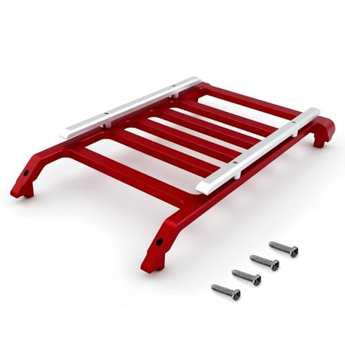 RC�J�[�A�b�v�O���[�h�p�[�c Compatible With SCX30 For Bronco 4X4 RTR 1/30 RC�J�[�A�b�v�O���[�h�����A�N�Z�T���[�p�[�c �A���~���[�t���b�N1��(Red)