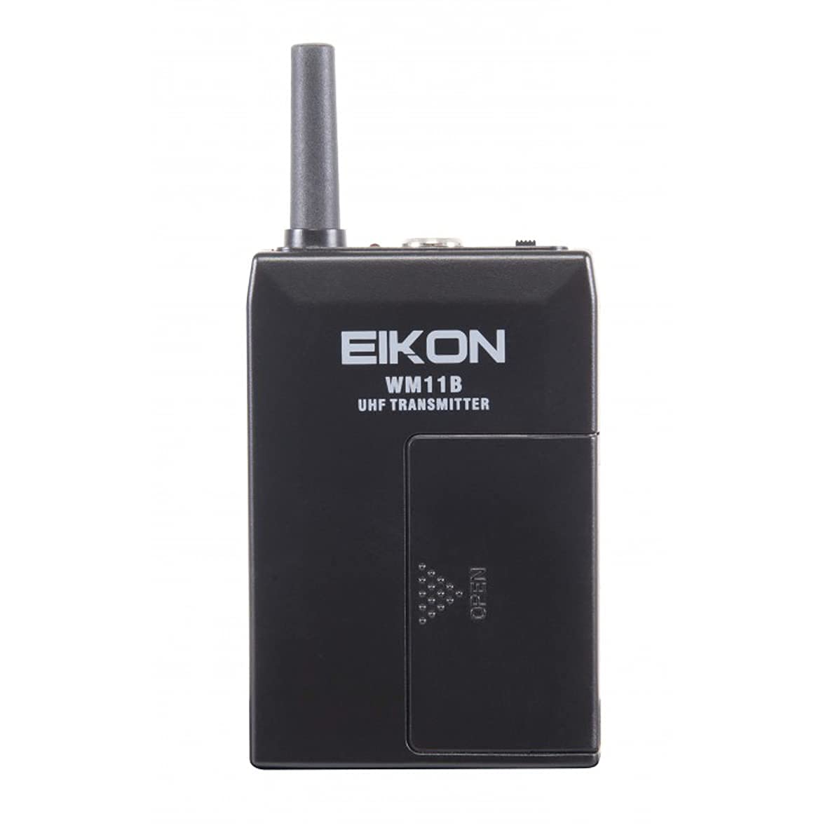PROEL EIKON WM101DHV2 - Doppio Radiomicrofono UHF Archetto a due canali con uscite indipendenti XLR e schermo retro illuminato (I Microfoni Funzionano contemporaneamente), Nero