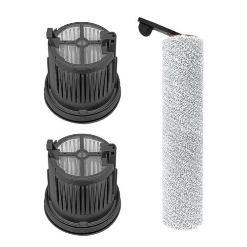 Vacuum Main Roller Brushes HEPA Filter Replacement Parts Fit For MOVA X4 Pro Wet-Dry Vacuum Cleaner Replacement Accessories Kit(3PCS)