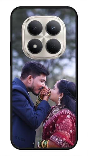 Image of NDCOM Custom Back Cover for Redmi Note 15 Pro 5G / Redmi Note 15 Pro+ 5G | DIY Personalised Photo Design | Customized Gift Customised Text Name Printed Metal Case
