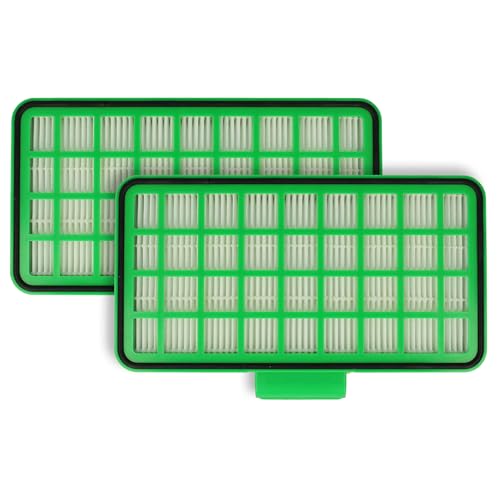 vhbw 2x filtre compatible avec Rowenta Silent Force Extreme Cyclo RO8213EA/410, RO8213EA/411 aspirateur - Filtre HEPA contre les allergies