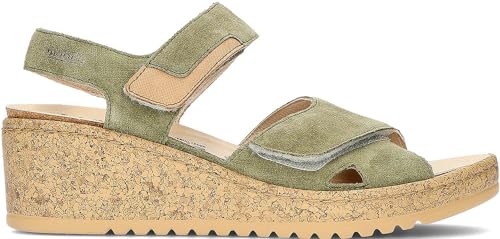 Mephisto Sandalias Noor de la Talla 36 en Color Verde