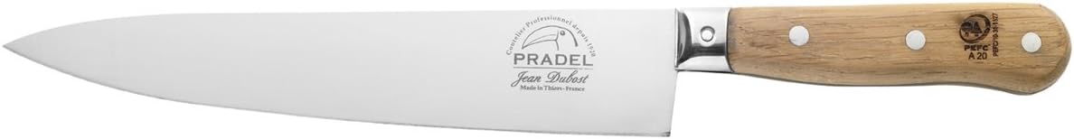 Jean Dubost Pradel 1920 Chef Knife, Wood