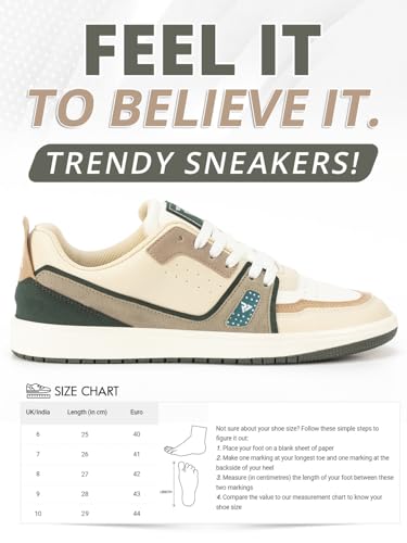 Image of Run 07 Mens Spectra PU Sole Superior Grip Mid Top Sneakers | Casual Shoes | Solid Smart Casual Walking Shoes | Cushioned Footbed with Extra Comfort Shoe