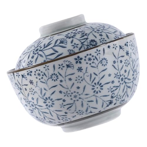 MAGICLULU 蓋付きスープボウル 食対応 レストラン仕様 キッチン用 湯豆腐 蒸し料理 向け 密閉容器 和食器 ラーメン ご飯 ボウル