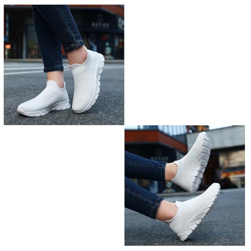 Image of Womens Shoes Running Walking Sneakers Slip On Sport Outdoor Casual Tennis Workout AthleticGym Shoes Lightweight Comfortable Fashion Fitness Shoes