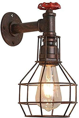 Amazon.co.jp: NZDY 蛇口照明ライト付きレトロ工業用ウォールランプ