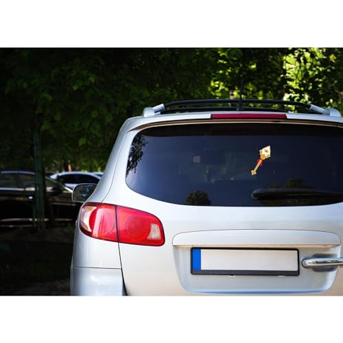 Image of God Murugan Sticker for Car & Bike, Reflective and Waterproof Sticker, Symbolic Vinyl Sticker /Sign (17.5cmX6cm)