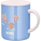サーモス 真空断熱マグカップ 350ml ブルーチューリップ JDG-353LTD BLT