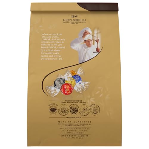 Lindt L002473 Lindor Assorted Chocolate Candy Truffles thumb #10