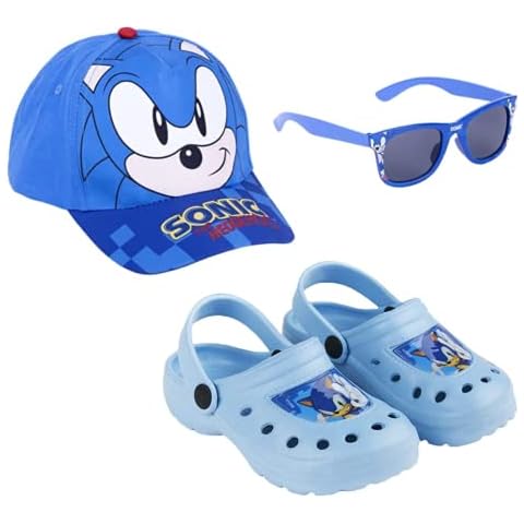 Sabots Sonic The Hedgehog pour Garçon Cover
