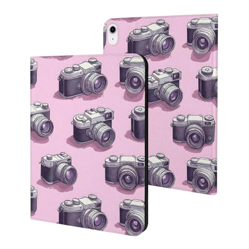 Coque de tablette compatible iPad 10e génération et iPad A16 11 pouces antichoc rose