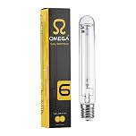 Omega Lighting 600W HPS Dual Spectrum Grow Light Bulb | E40 Fitting | Hydroponic Indoor Grow Lamp for Vegetative & Flowering Stage | High Pressure Sodium