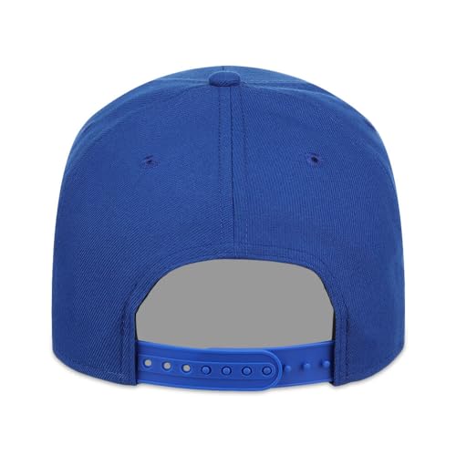 Image of Lids Blank Hook Shot A-Frame Adjustable Snapback Hat - Breathable Mesh & Lightweight | Curved Bill | One Size Fits Most