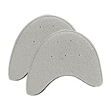 DEARMAMY 1 Paar Zehenpolster Pads Beschützer Kissen Einfügen Zehenschutzkappen Zehenschutz damen Zehenschutz für Fersen sbr Grey