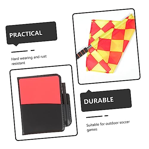 Conjunto de Banderas para Árbitro con Silbato y Tarjetas miniatura 4
