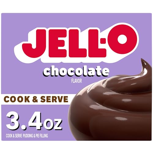 Jell-O Cook & Serve Chocolate Pudding & Pie Filling (3.4 oz Box)