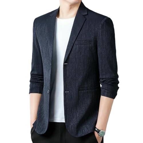 Blazer décontracté pour homme finitions tailleur veste gentleman business en textile premium
