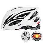 ALTA RESISTENCIA AL IMPACTO: cascos de bicicleta con certificación CPSC, este casco de bicicleta loco está especialmente diseñado para ciclistas adultos. El material utiliza la PC resistente y duradera, espuma EPS que ayuda a absorber el impacto y protege la cabeza durante el choque.