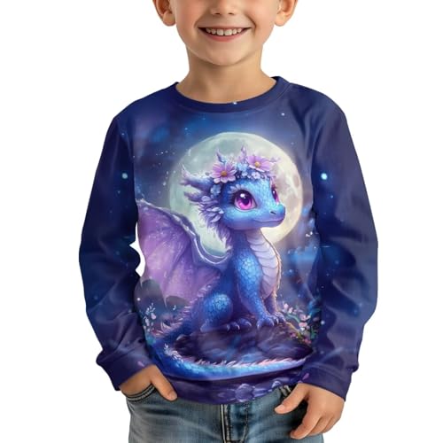 Image of Uourmeti Teens Girls Long Sleeve T Shirts Fall Outfits Boys Active Sportswear Running Tops
