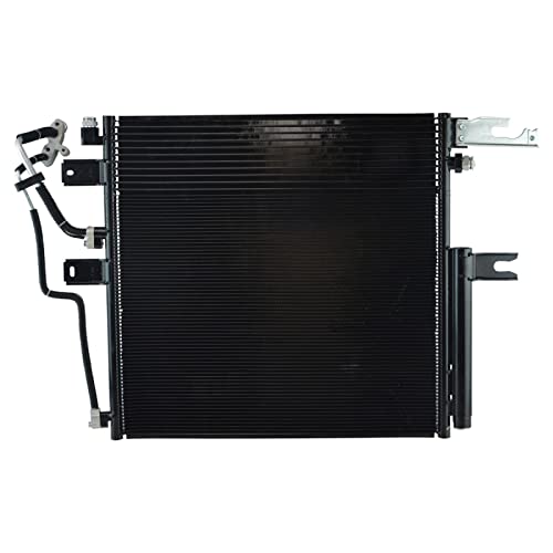 Image of TRQ Air Conditioning A /C Condenser Receiver Drier Compatible with 2010 Dodge Ram 2500, 3500, 4500 Ram 5500 2011-2018 2500 3500 2011-2017 4500 2011-2016 5500 CH3030245
