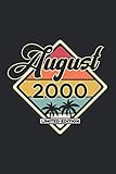 august 2000 limited edition: 6 x 9 lined - notebook - memo book - paperback - journal - diary - a funny gift for friends or family to celebrate the ... for guestbook entries, wishes and sayings