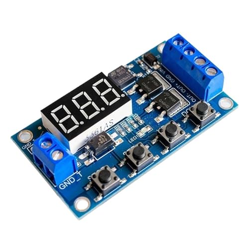 Interrupteur de temporisation MOS DC 5V-36V pour projets domotiques et montages DIY