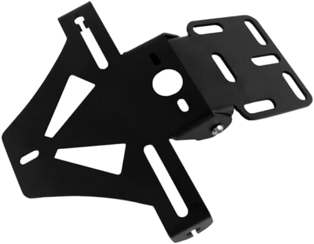 Motorcycle License Plate Mount Bracket Tail Rear Light Bracket Holder for ATV Dirt Bike Motorcycle Sport Street Bikes
