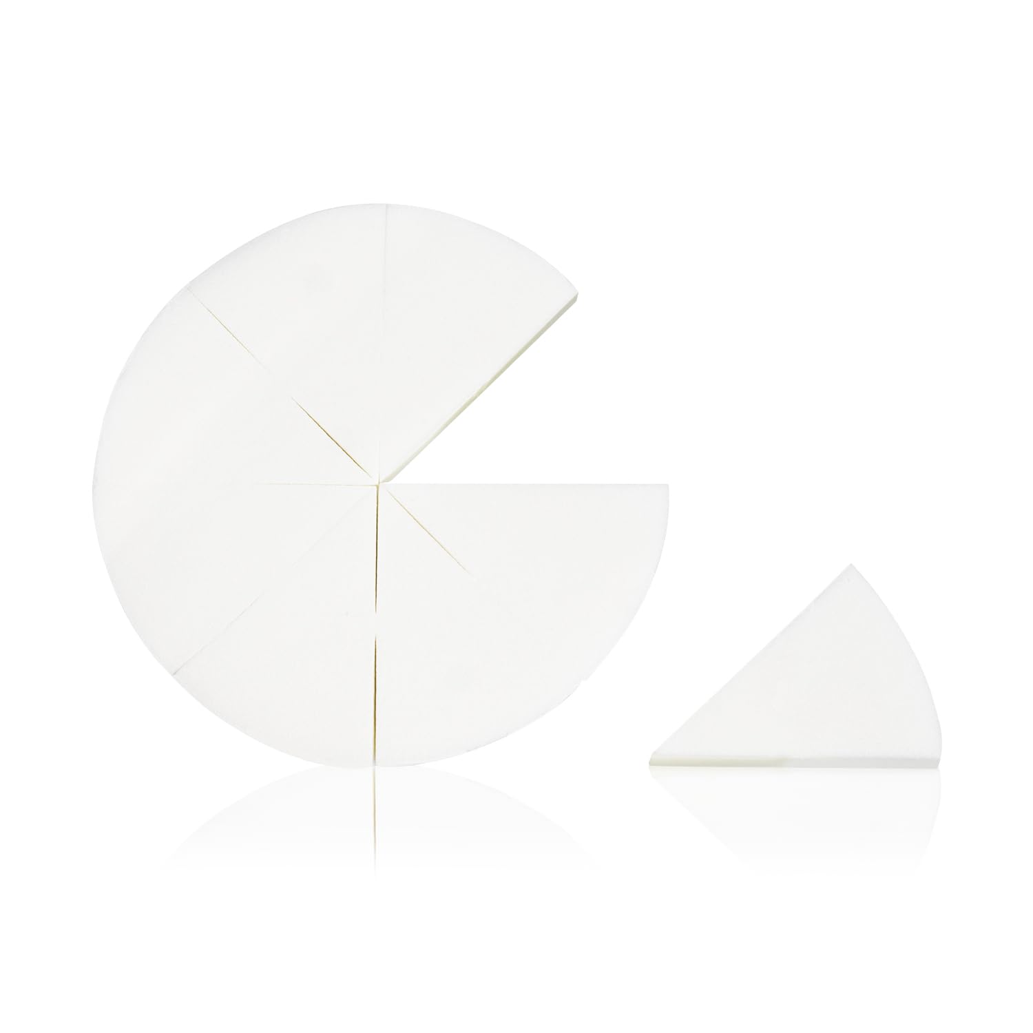 PAC Pressed Sponge (Triangle Pie) (White) (8 Pc)-image-33