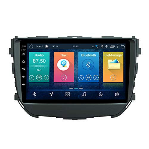 9" Android 8.0 Autoradio mit Navi für Suzuki Vitara Brezza 2016-2018 Bluetooth Touchscreen WiFi Lenkradsteuerung Spiegelverbindung
