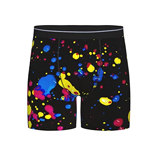 SMAZDFXX Calzoncillos bóxer Largos para Hombre con Estampado de